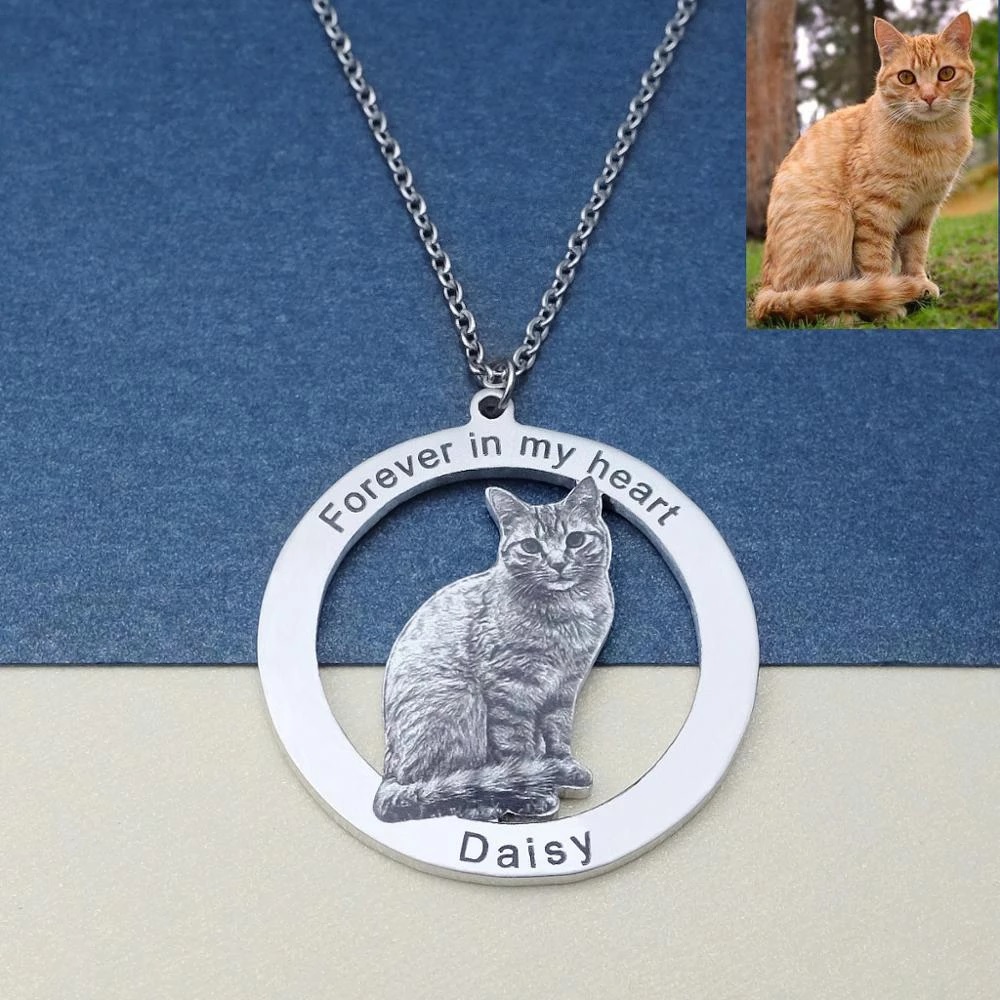 맞춤형 반려동물 사진 목걸이, 반려견 사진으로 제작,  - Pet Portrait Custom 리뷰 및 가격